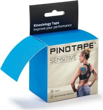 Pinotape Sport Kinesiology Tape Sensitiv Rolle 5cm x 5m light blue