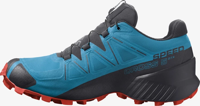 Salomon Speedcross 5 GTX hawaiian ocean/night sky/cherry tomato (Herren)