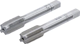 BGS technic Gewindebohrer mit Vor- und Fertigschneider, M10, 2 Stück
