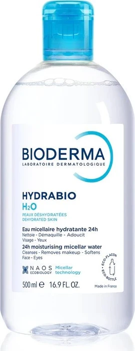 Bioderma Hydrabio H2O Solution Micellaire Reinigungslösung, 500ml