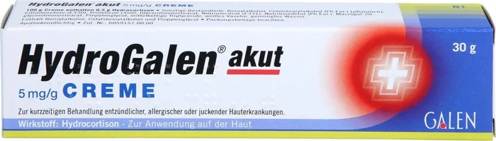 HydroGalen akut 5 mg/g Creme, 30g