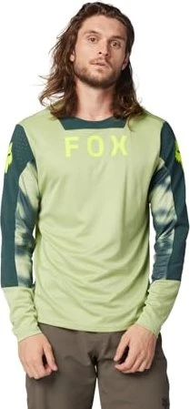 Fox Racing Defend Taunt Trikot langarm pale green (Herren)
