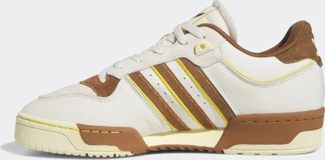 adidas Rivalry Low 86 chalk white/wild brown/hazy yellow