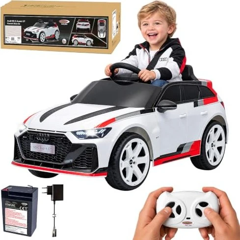 Jamara Ride-on Audi RS 6 Avant GT weiß