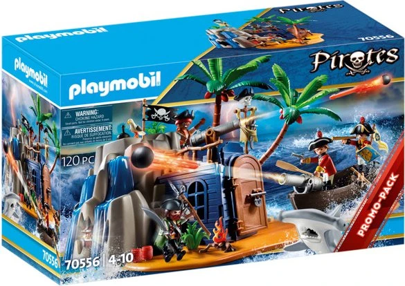 playmobil Pirates Pirateninsel mit Schatzversteck