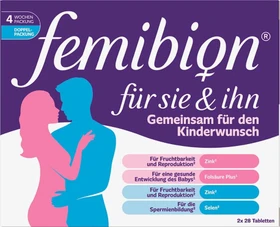 Femibion für Sie & Ihn Tabletten, 56 Stück (2x 28 Stück)