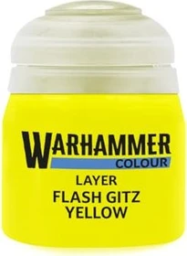 Games Workshop Citadel Layer 22-02 flash gitz yellow, 12ml