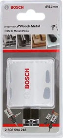 Bosch Professional BiM Progressor for Wood and Metal Lochsäge, 51mm, 1 Stück