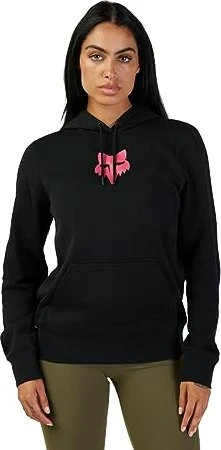 Fox Racing Fox Head Hoodie schwarz/rosa (Damen)