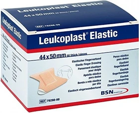 BSN medical Leukoplast Elastic Fingerkuppenpflaster Strips,  4.4 x 5cm,    50 Stück