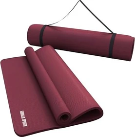 Gorilla Sports 190x60cm Yogamatte ruby