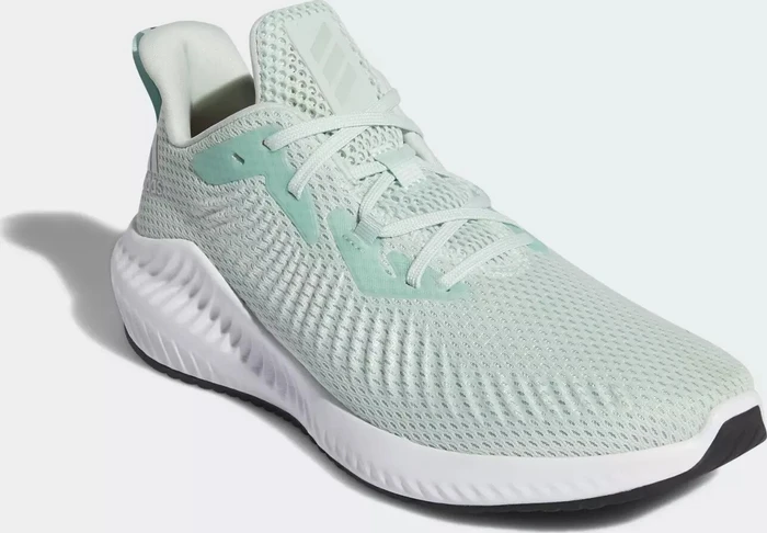 adidas Alphabounce+ dash green/green tint/cloud white (Damen)