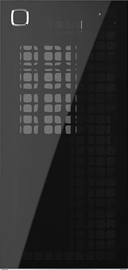 Geometric Future Model 6 Cezanne, schwarz, Glasfenster