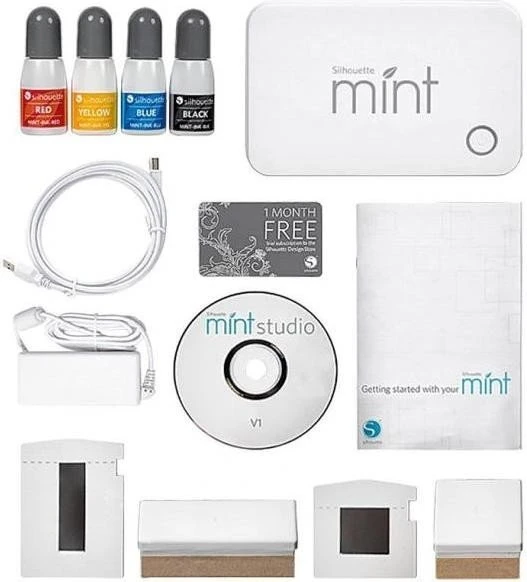 Silhouette Mint Stempeldrucker, USB 2.0, Bundle