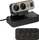 Brennenstuhl estilo Duplex Tischsteckdosenleiste mit Schalter, 10-fach, 1x USB-A/1x USB-C, 2m, silber/schwarz (1153580200)