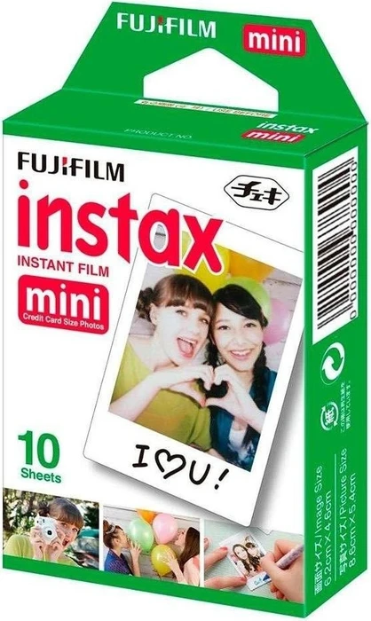 Fujifilm instax mini Sofortbildfilm White Border, 10 Aufnahmen