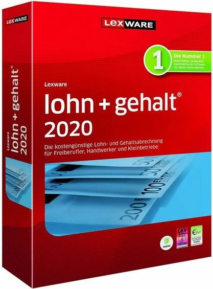 Lexware Lohn+Gehalt 2020 Jahresversion (deutsch) (PC)
