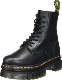 Dr. Martens Audrick Nappa Lux Platform Ankle Boots schwarz