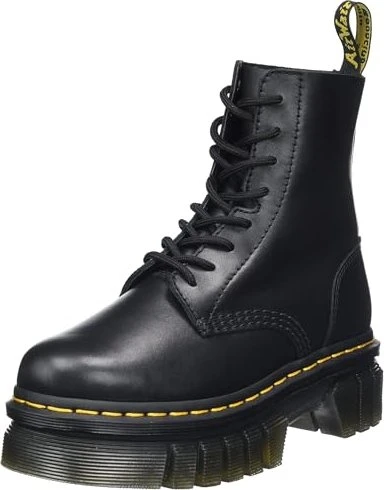 Dr. Martens Audrick Nappa Lux Platform Ankle Boots schwarz