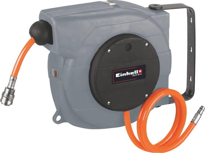 Einhell DLST 9+1 Druckluft-Wandschlauchaufroller, 8mm x 9m