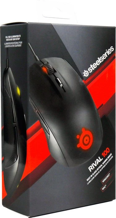 SteelSeries Rival 100 schwarz, USB