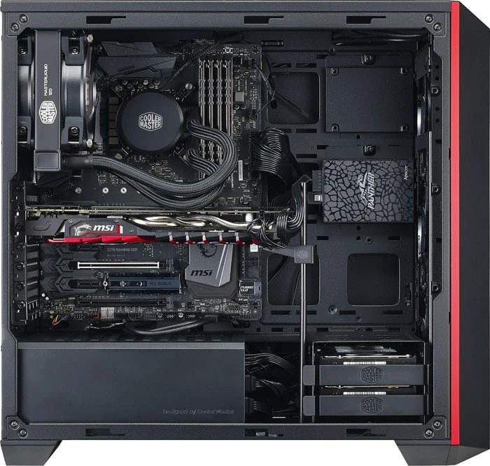 Cooler Master MasterBox 5 MSI Edition, Acrylfenster