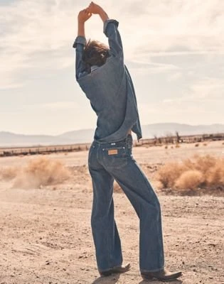Wrangler World Wide Jeans real blue (Damen)