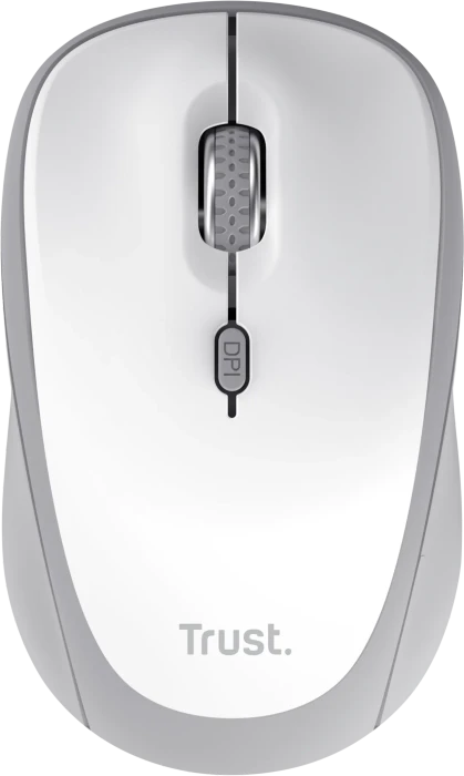 Trust Yvi+ Multi-Device Wireless-Bluetooth Silent Mouse, weiß Image