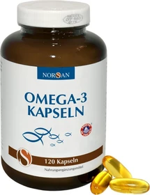 Norsan Omega-3 Kapseln, 120 Stück