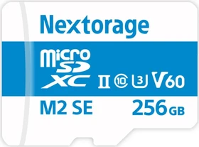 Nextorage NX-M2SE R280/W190 256GB, UHS-II U3, Class 10