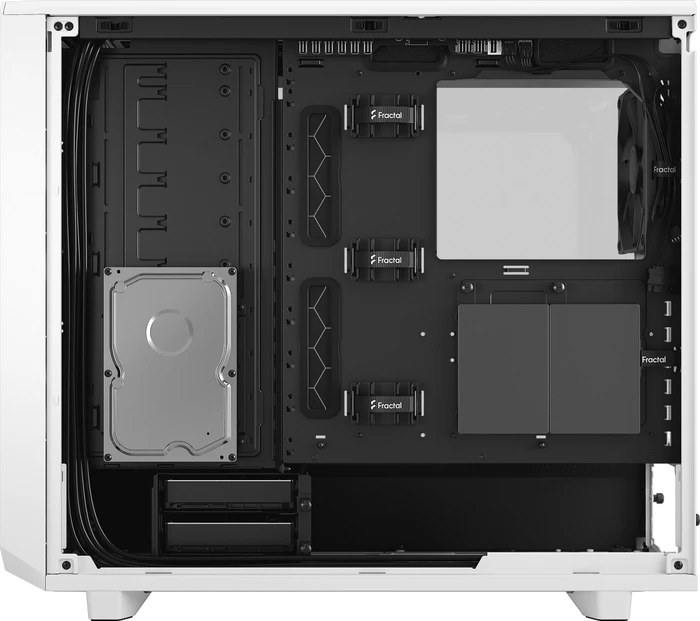 Fractal Design Meshify 2 White TG Clear Tint, Glasfenster