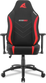 Sharkoon Skiller SGS20 Fabric Gamingstuhl, schwarz/rot