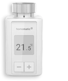 eQ-3 Homematic IP Heizkörperthermostat Flex weiß, Heizungssteuerung (160230A0)