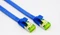 Helos Ultra Flach-Patchkabel, Cat6a, U/FTP, RJ-45/RJ-45, 2m, blau Vorschaubild