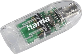 Hama Dual-Slot-Cardreader, USB-A 2.0 [Stecker] (00091092)