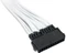 NZXT 24-Pin ATX Verlängerung 25cm, sleeved weiß Vorschaubild