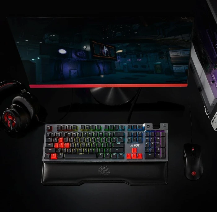 ADATA XPG Summoner, MX SPEED RGB Silver, USB, DE