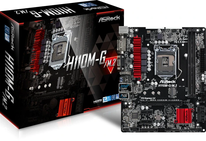 ASRock H110M-G/M.2 (Intel 1151)