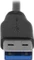 StarTech USB3AU2MLS, USB 3.0 Kabel A/Micro-B, links gewinkelt/gerade, schwarz, 2m Vorschaubild