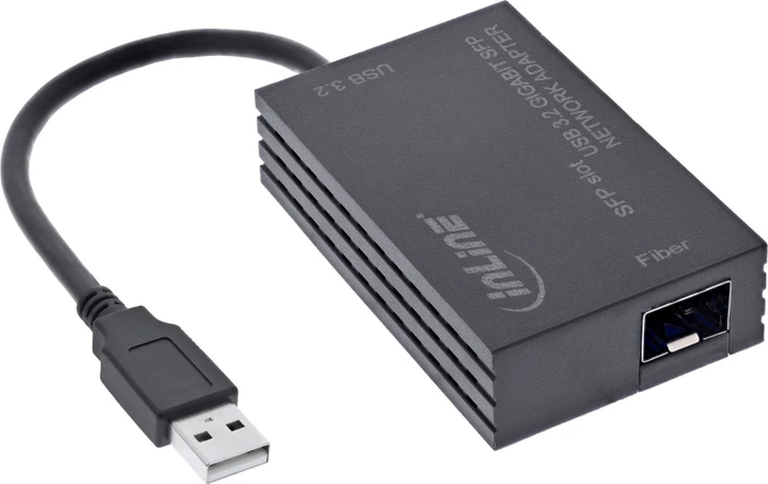 InLine Gigabit LAN-Adapter, SFP, USB-A 3.0 [Stecker]
