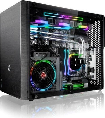 Raijintek Ophion M Evo TGS, Glasfenster