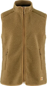 Fjällräven Vardag Pile Fleece Funktionsweste buckwheat brown (Damen)