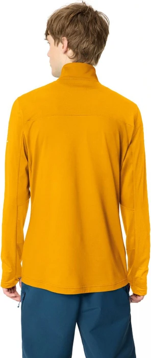 Vaude Livigno Halfzip II Fleece Funktionsshirt langarm saffron (Herren)