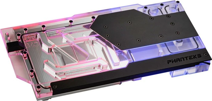 Phanteks Glacier G40 ASUS, RTX 4080 Strix & TUF schwarz, mit Backplate