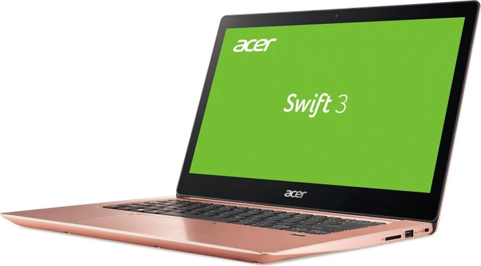 Acer Swift 3 SF314-52-36G5, Pink, Core i3-7100U, 4GB RAM, 256GB SSD, DE