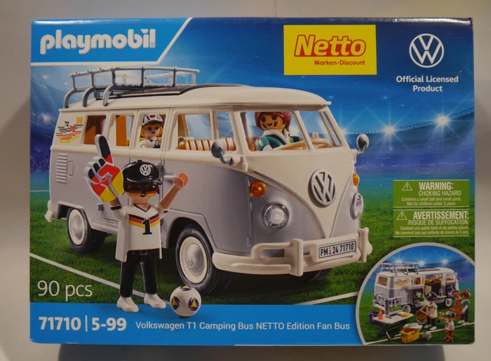 playmobil Volkswagen T1 Camping Bus Netto Edition Fan