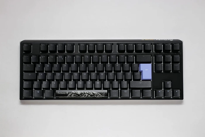 Ducky One 3 TKL PBT, LEDs RGB, Classic Black, MX RGB CLEAR, USB, DE