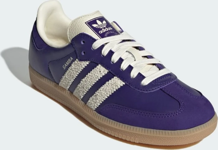 adidas Samba OG collegiate purple/cream white/gum