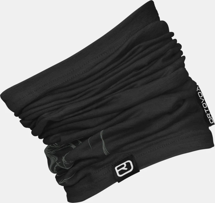 Ortovox 120 Tec Logo Schlauchtuch black raven