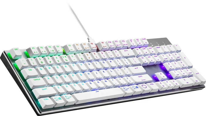 Cooler Master SK652, weiß, LEDs RGB, TTC LOW PROFILE RGB BROWN, USB, US